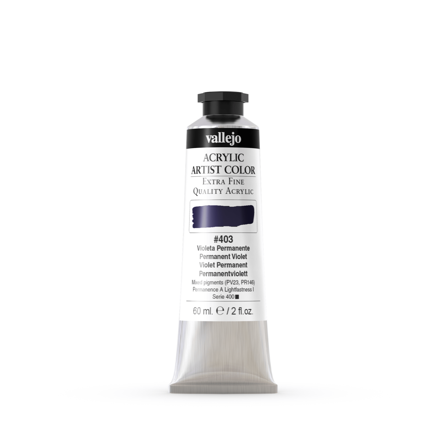 Vallejo Artist 60ml Permanent Violet