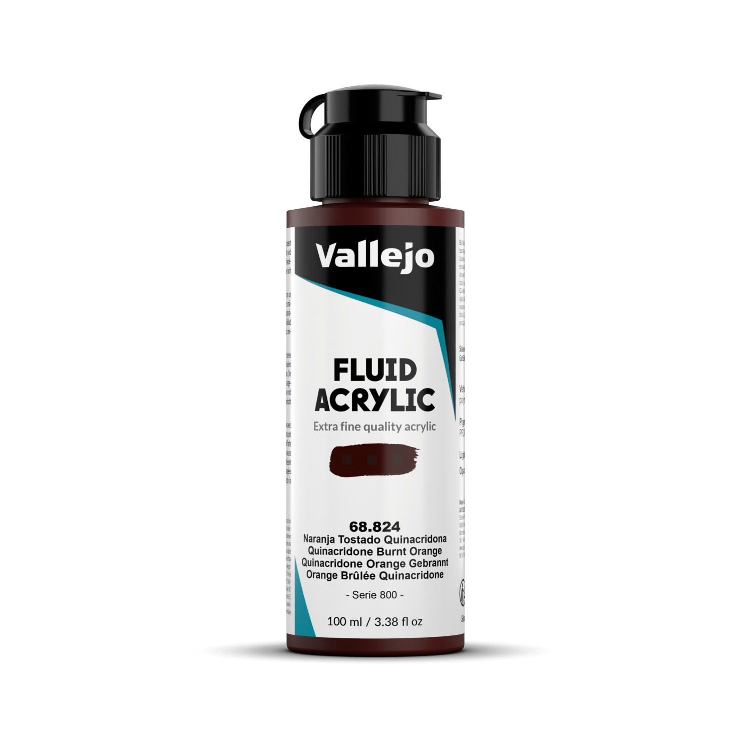 Vallejo Fluid Quinacridone Burnt Orange