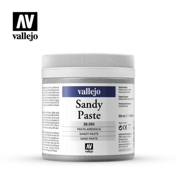 Vallejo Media Vallejo Sandy Paste 500 ml