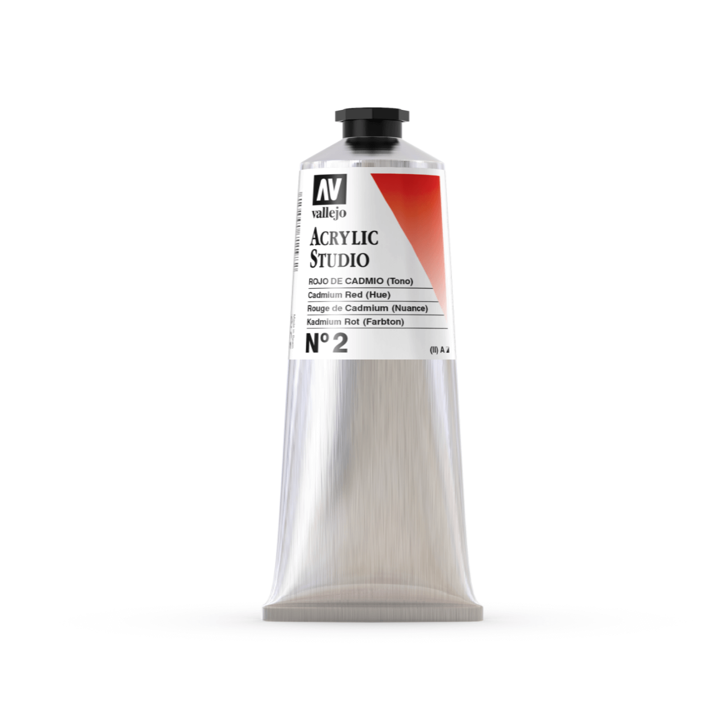 Vallejo Studio 125ml Cadmium Red (Hue)