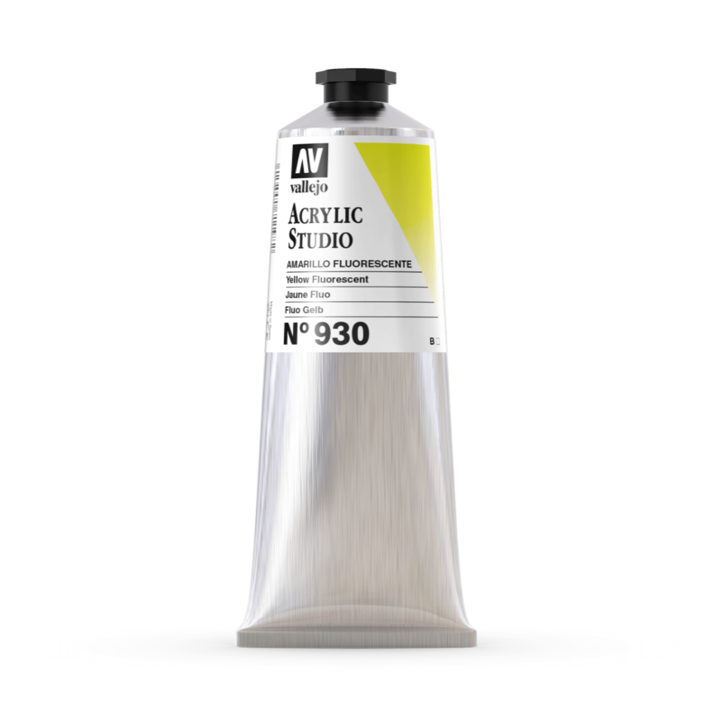 Vallejo Studio 125ml Fluorescent Yellow