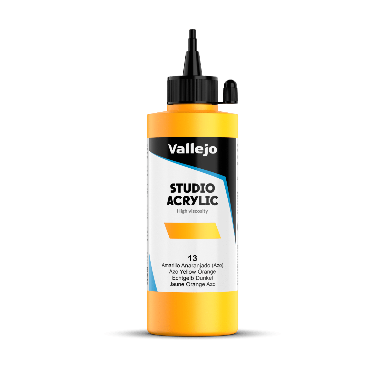 Vallejo Studio 200ml Azo Yellow Orange