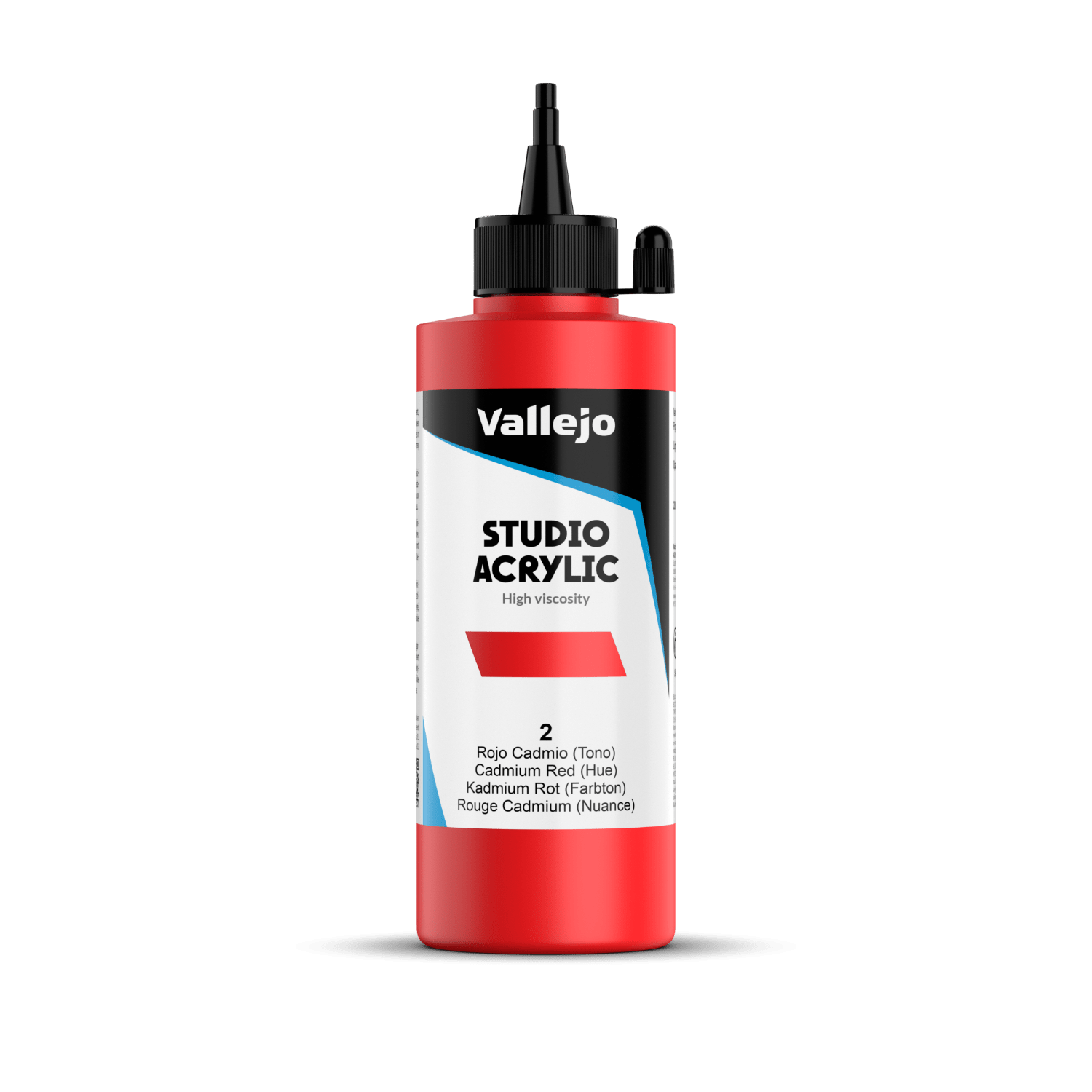 Vallejo Studio 200ml Cadmium Red (Hue)