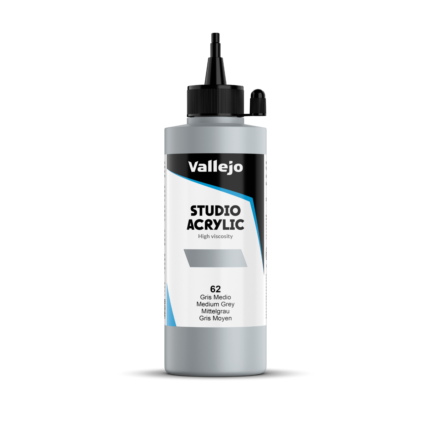 Vallejo Studio 200ml Medium Grey