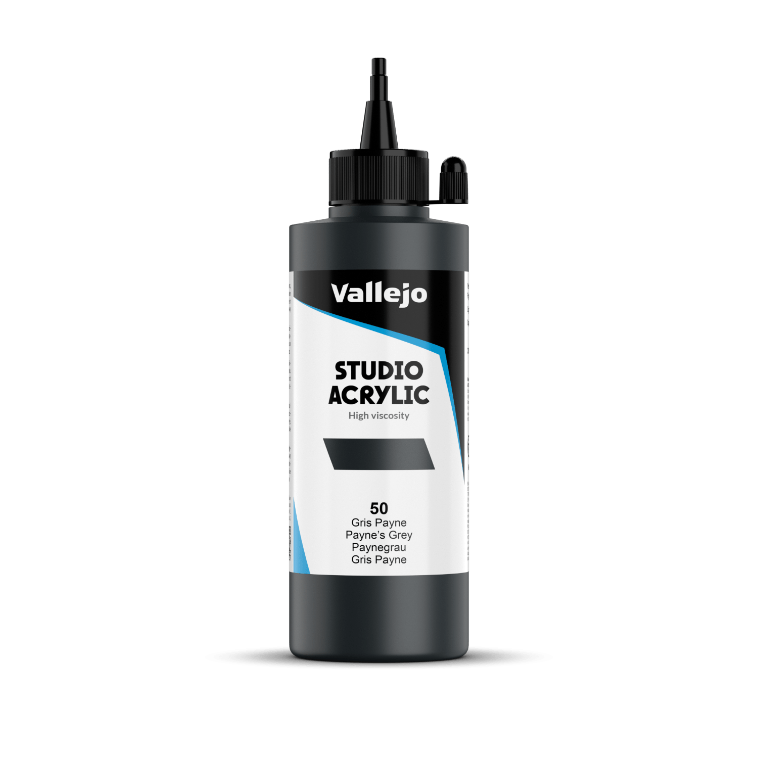 Vallejo Studio 200ml Payne’s Grey