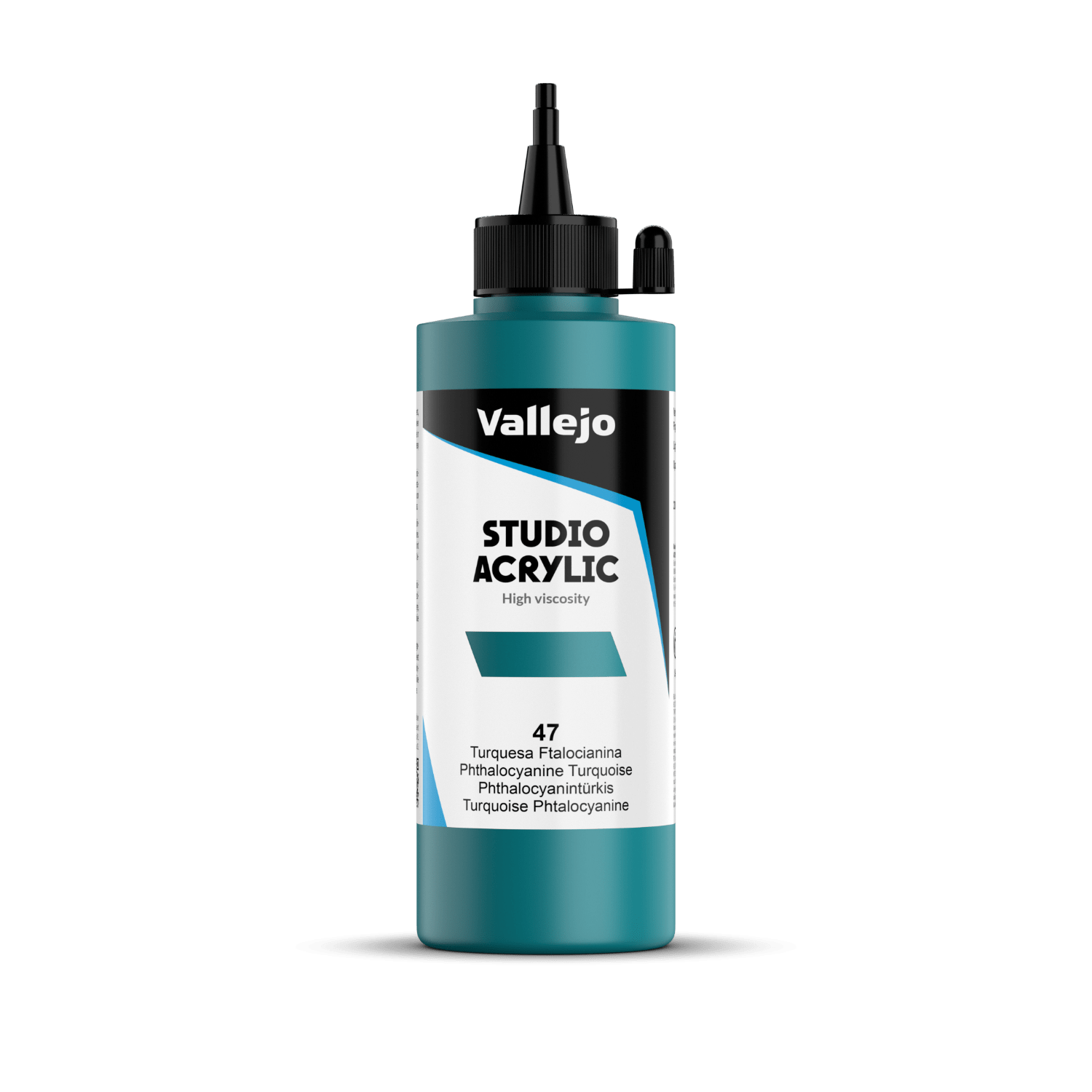 Vallejo Studio 200ml Phthalo Turquoise