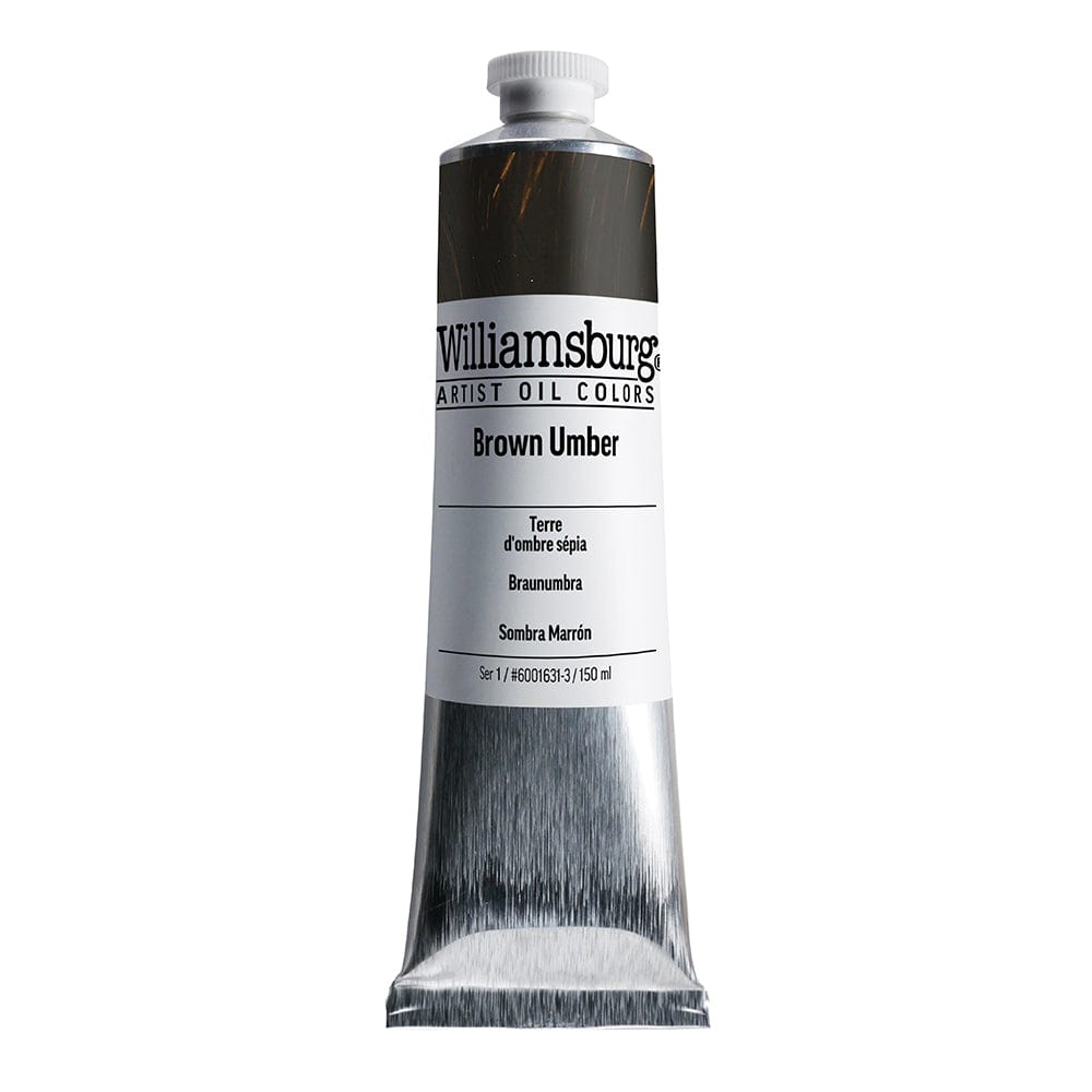 Williamsburg Oliemaling 150ml Brown Umber