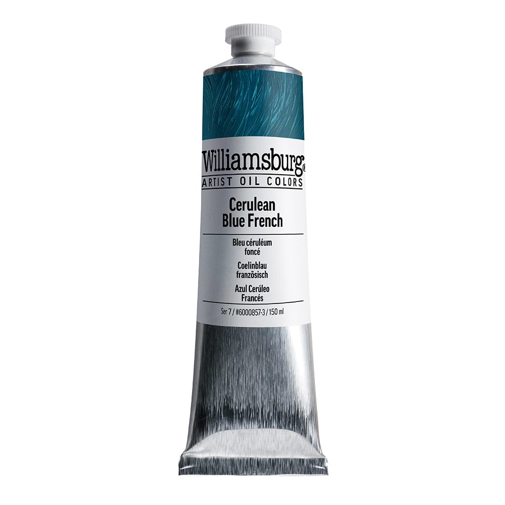 Williamsburg Oliemaling 150ml Cerulean Blue French