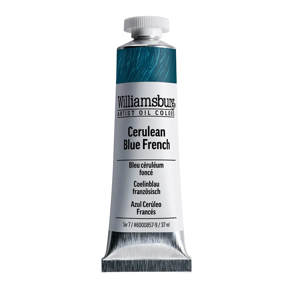 Williamsburg Oliemaling 37ml Cerulean Blue French