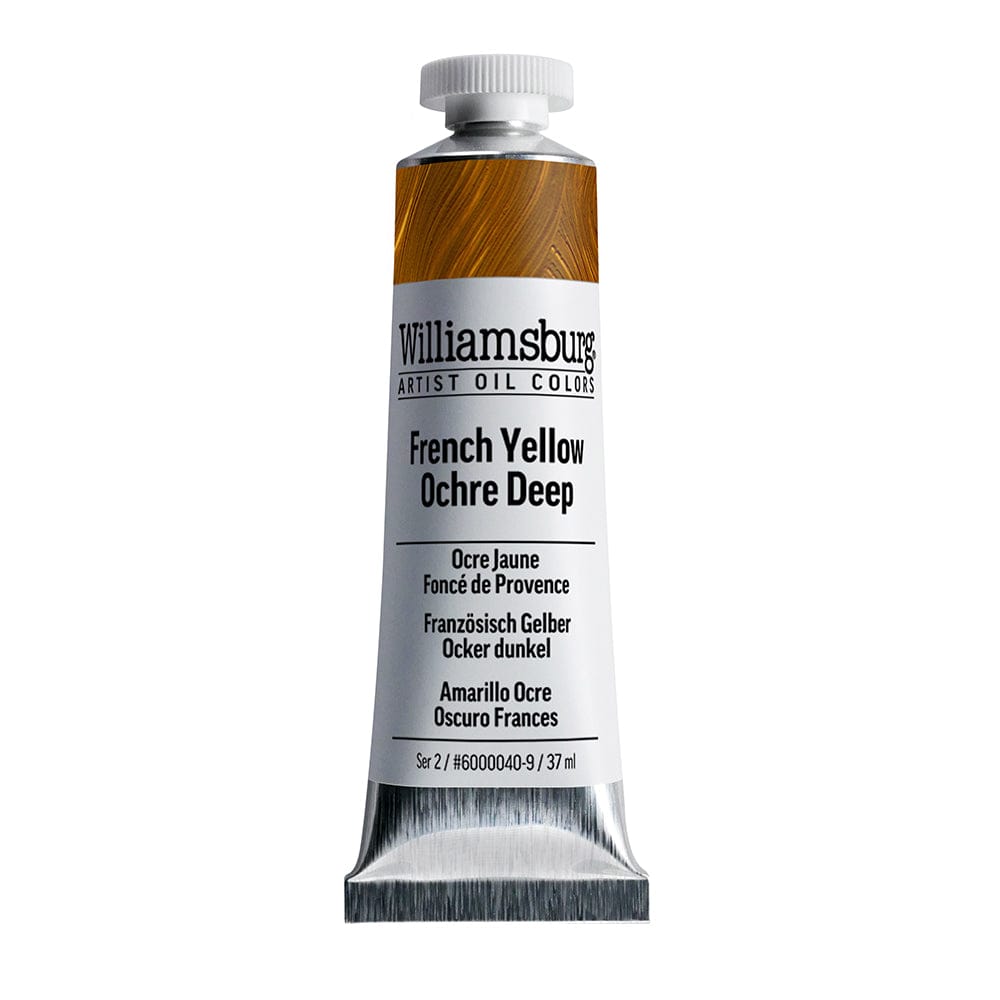 Williamsburg Oliemaling 37ml French Yellow Ochre Deep