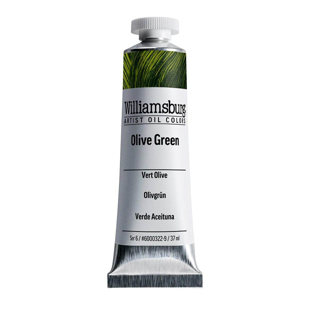 Williamsburg Oliemaling 37ml Olive Green