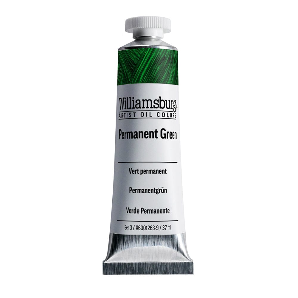 Williamsburg Oliemaling 37ml Permanent Green