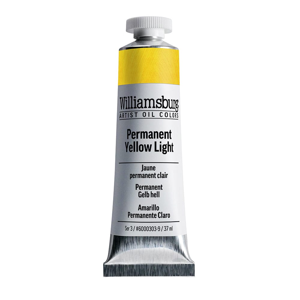 Williamsburg Oliemaling 37ml Permanent Yellow Light