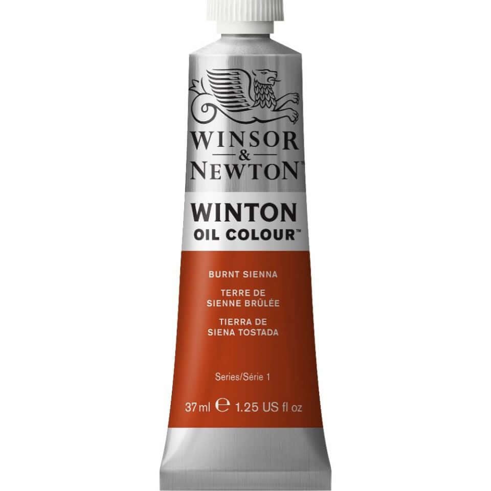 Winsor Newton Oliemaling Burnt Sienna