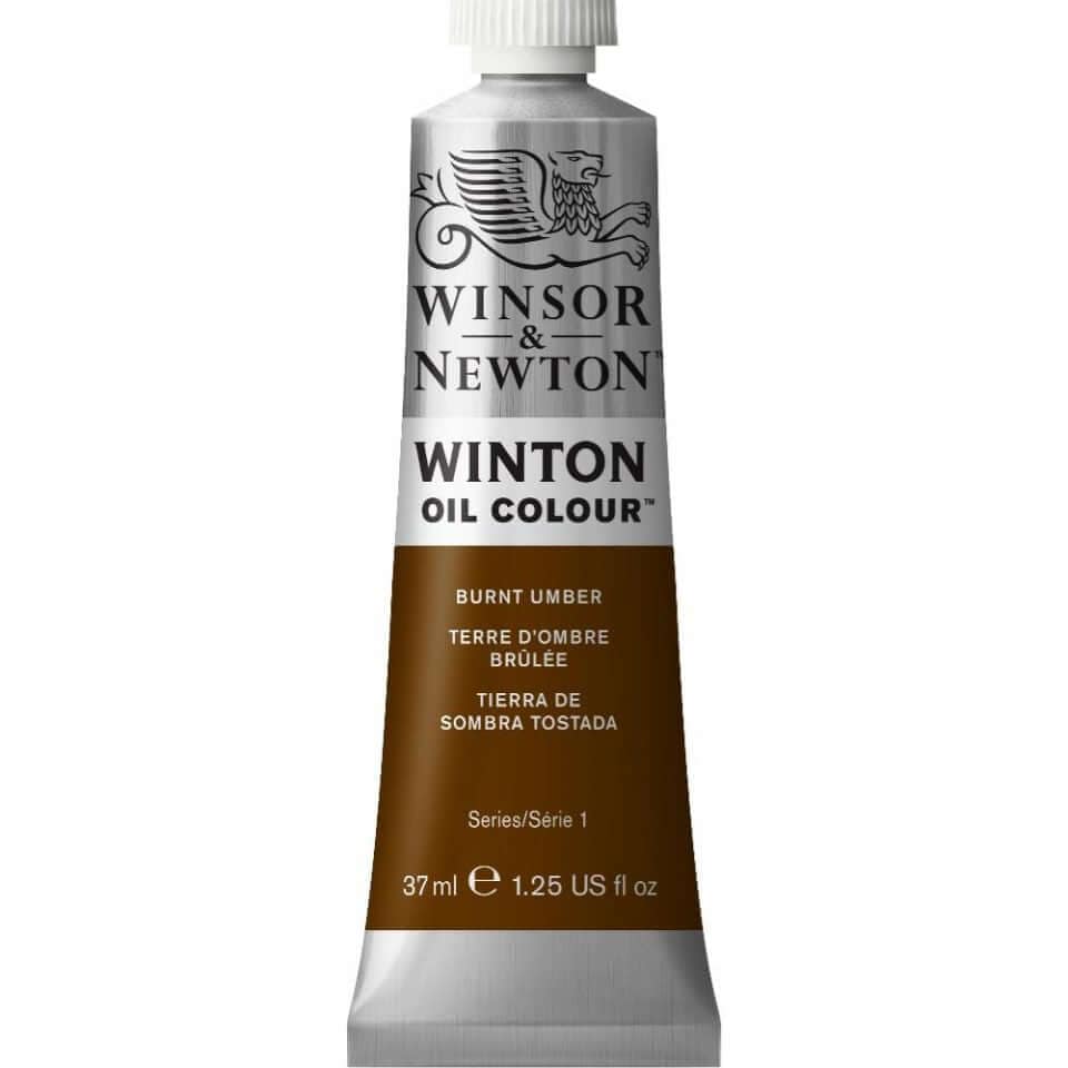 Winsor Newton Oliemaling Burnt Umber