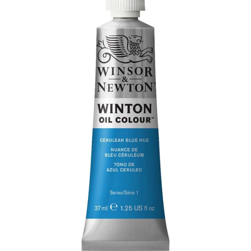 Winsor Newton Oliemaling Cerulean Blue Hue