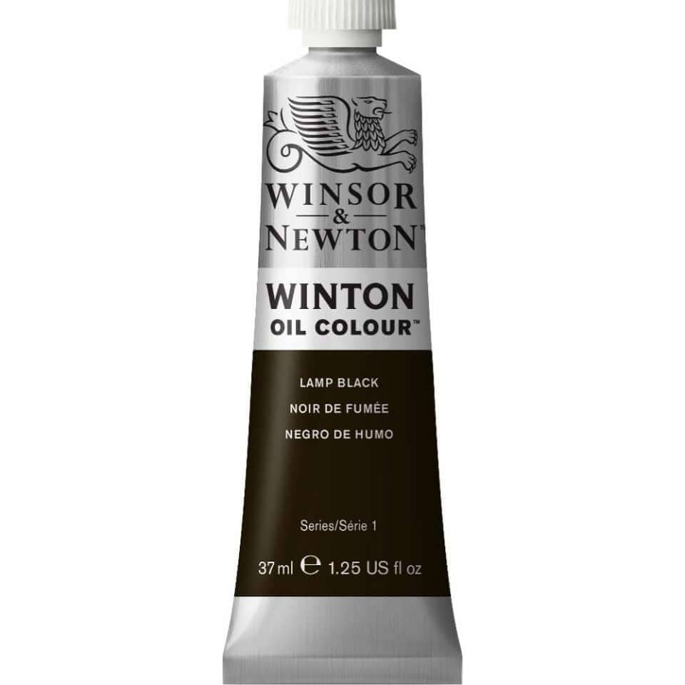 Winsor Newton Oliemaling Lamp Black