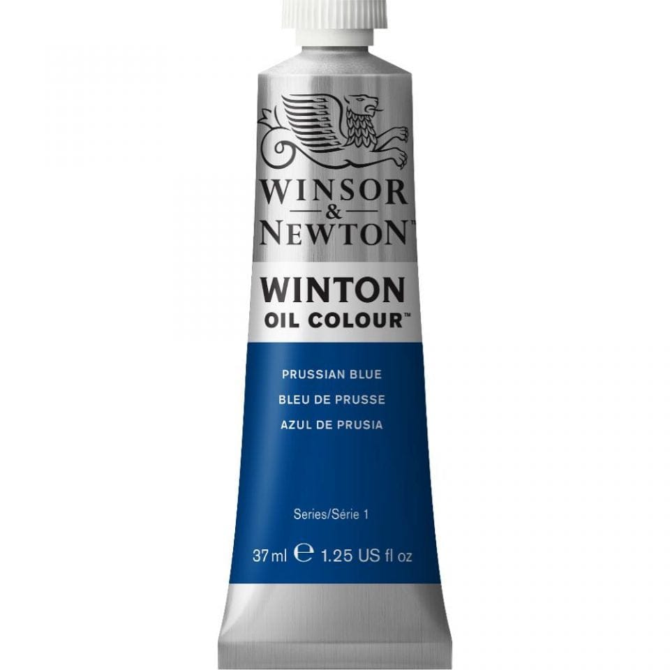 Winsor Newton Oliemaling Prussian Blue