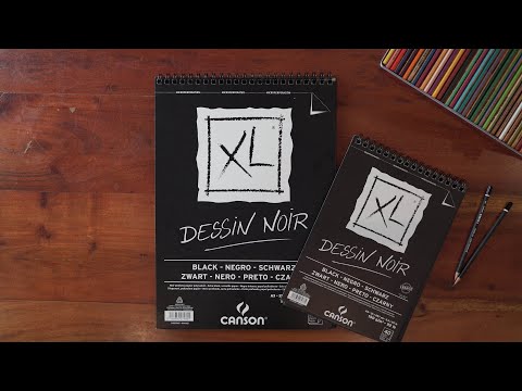 Canson XL Dessin Noir tegnepapir